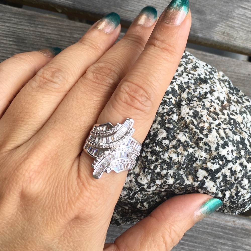 Beautiful Silver Statement Ring - image 1